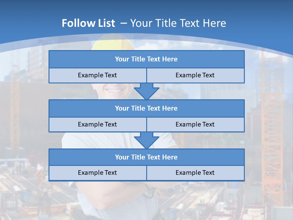 Background Repair Occupation PowerPoint Template