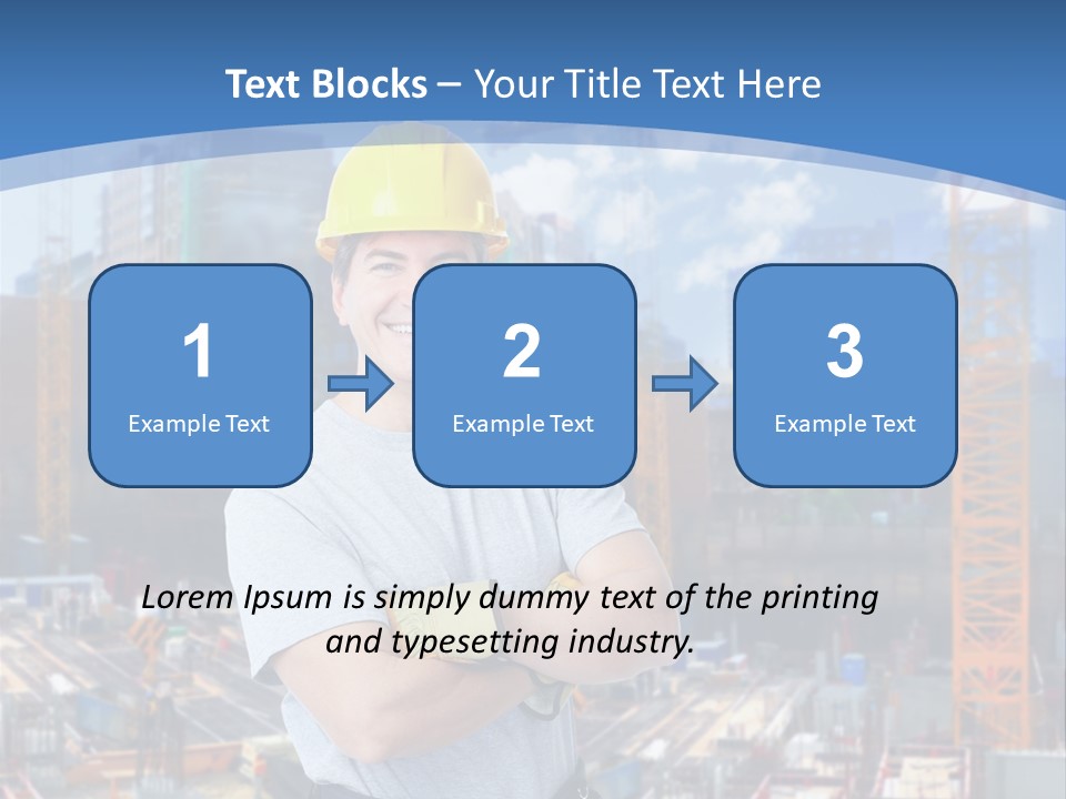 Background Repair Occupation PowerPoint Template