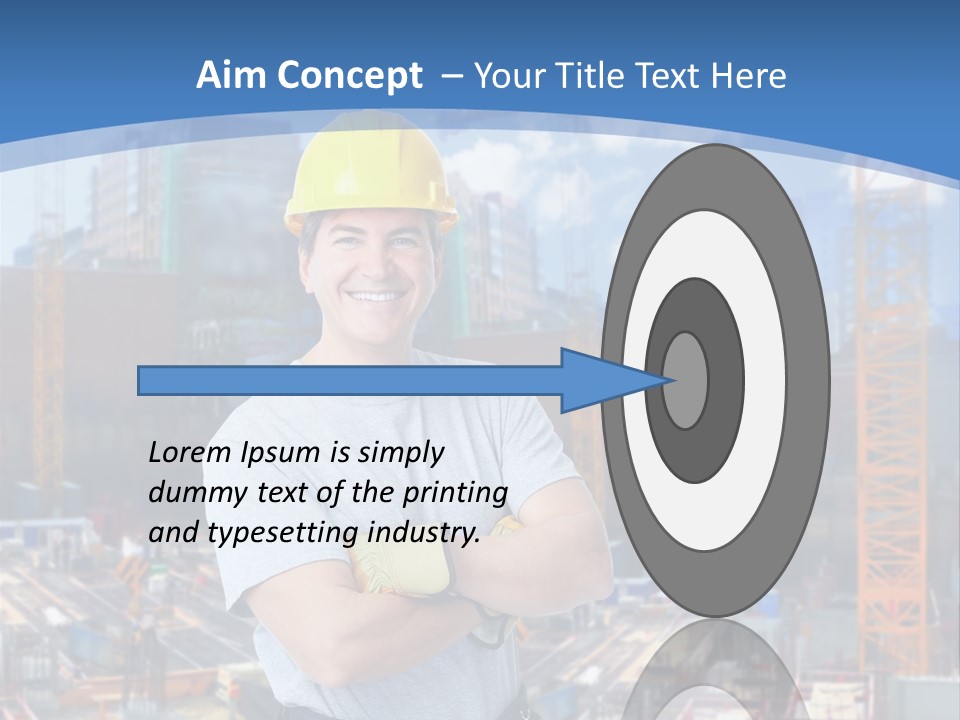 Background Repair Occupation PowerPoint Template