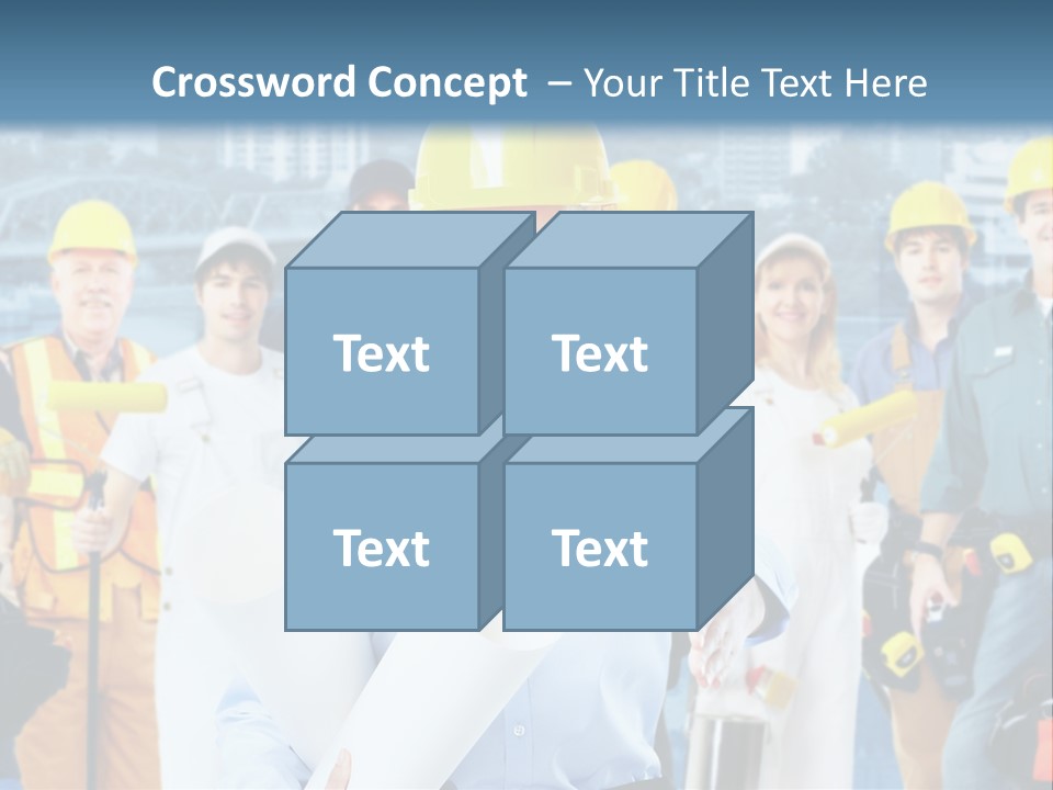 Staff Business Young PowerPoint Template