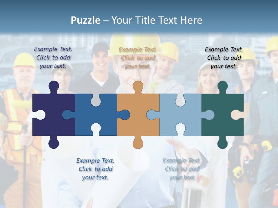 Staff Business Young PowerPoint Template