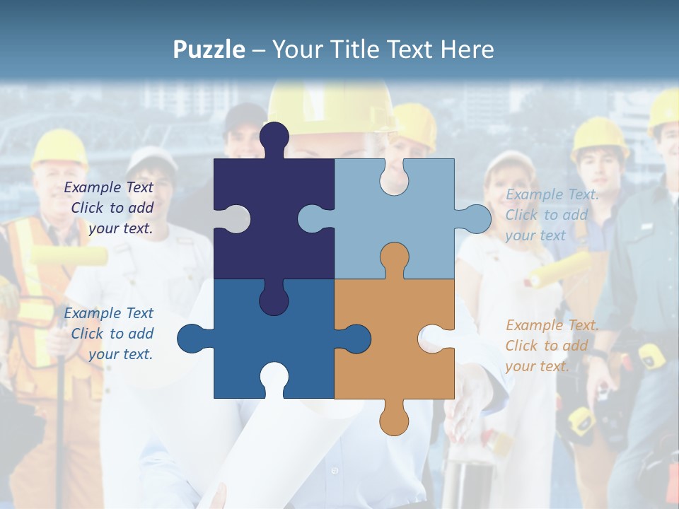 Staff Business Young PowerPoint Template