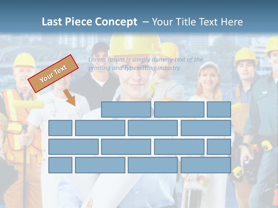 Staff Business Young PowerPoint Template