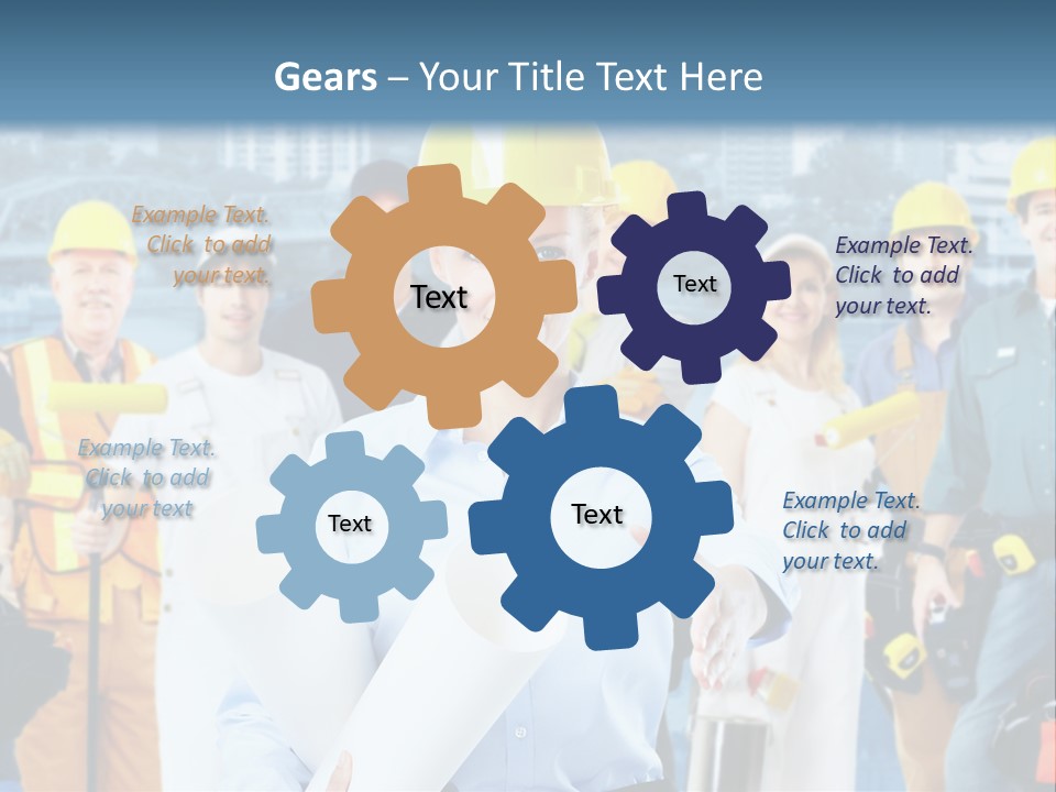 Staff Business Young PowerPoint Template