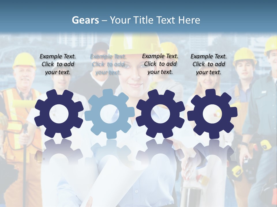 Staff Business Young PowerPoint Template