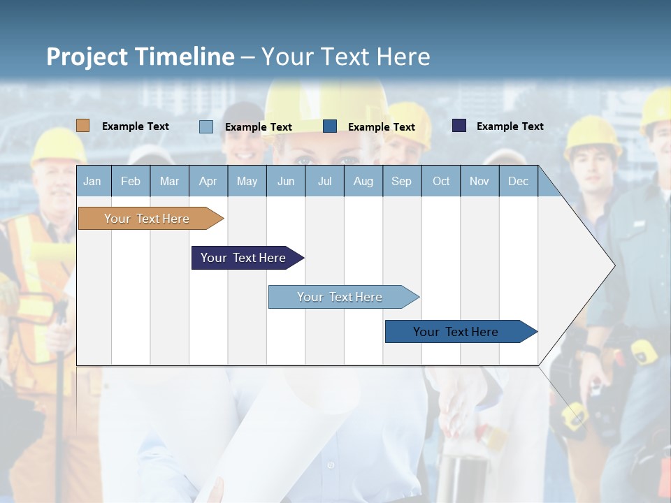 Staff Business Young PowerPoint Template