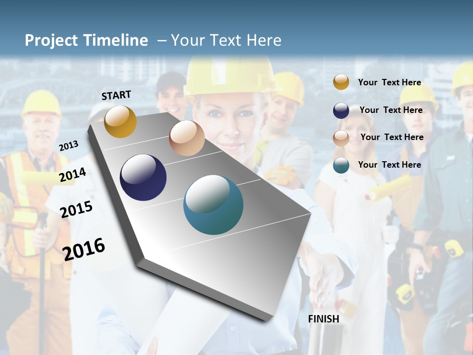 Staff Business Young PowerPoint Template