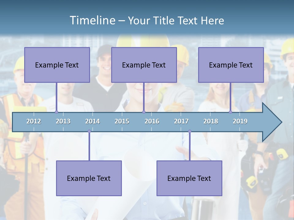 Staff Business Young PowerPoint Template