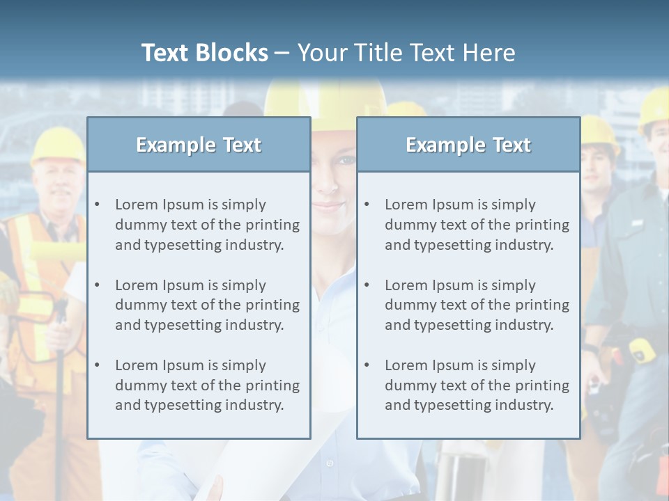 Staff Business Young PowerPoint Template