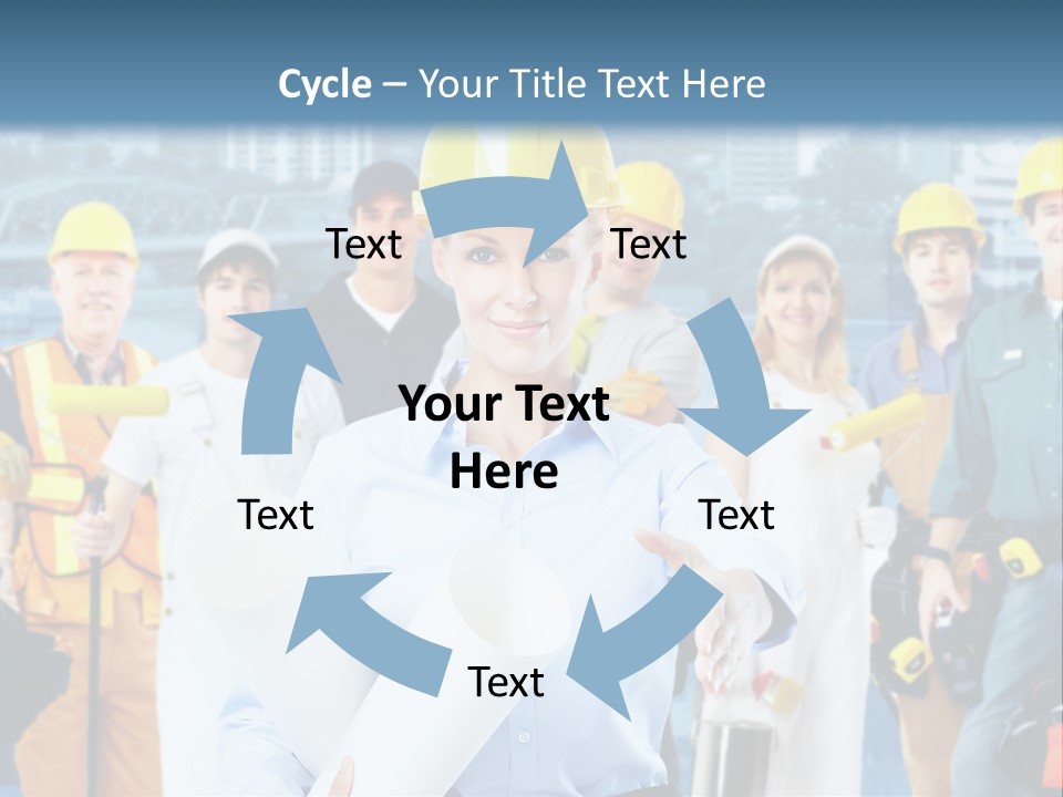 Staff Business Young PowerPoint Template