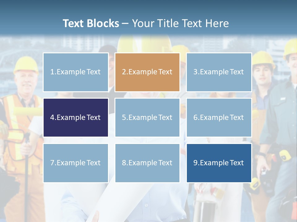 Staff Business Young PowerPoint Template