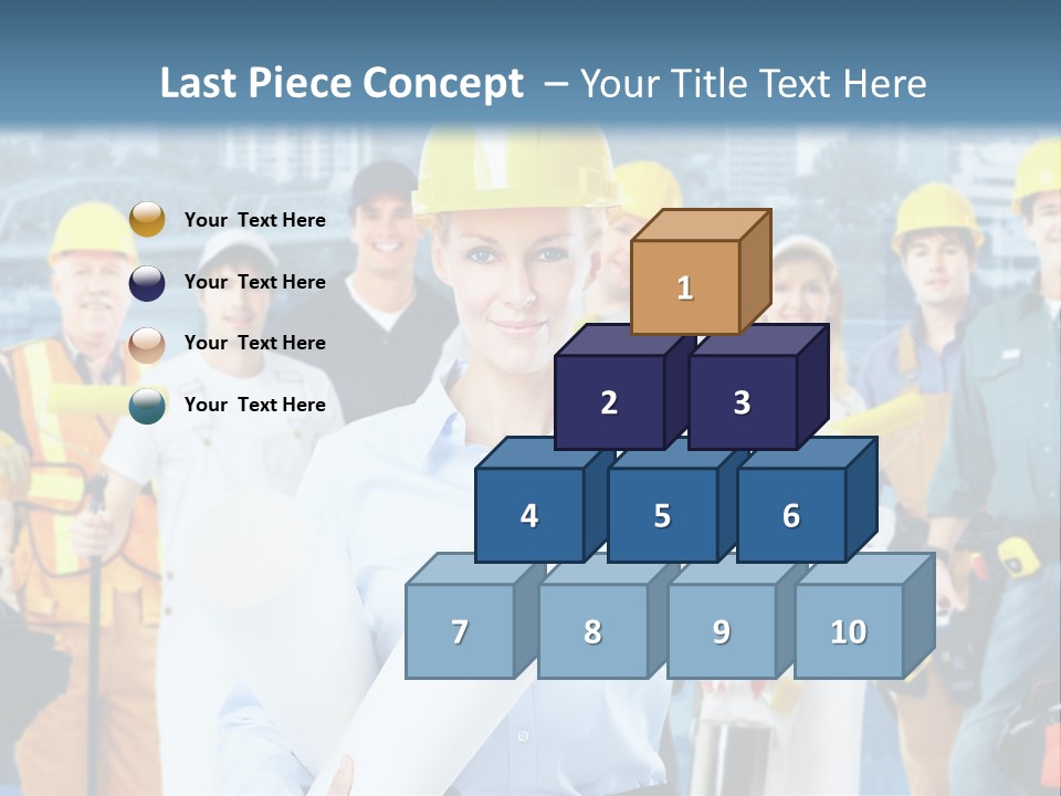 Staff Business Young PowerPoint Template