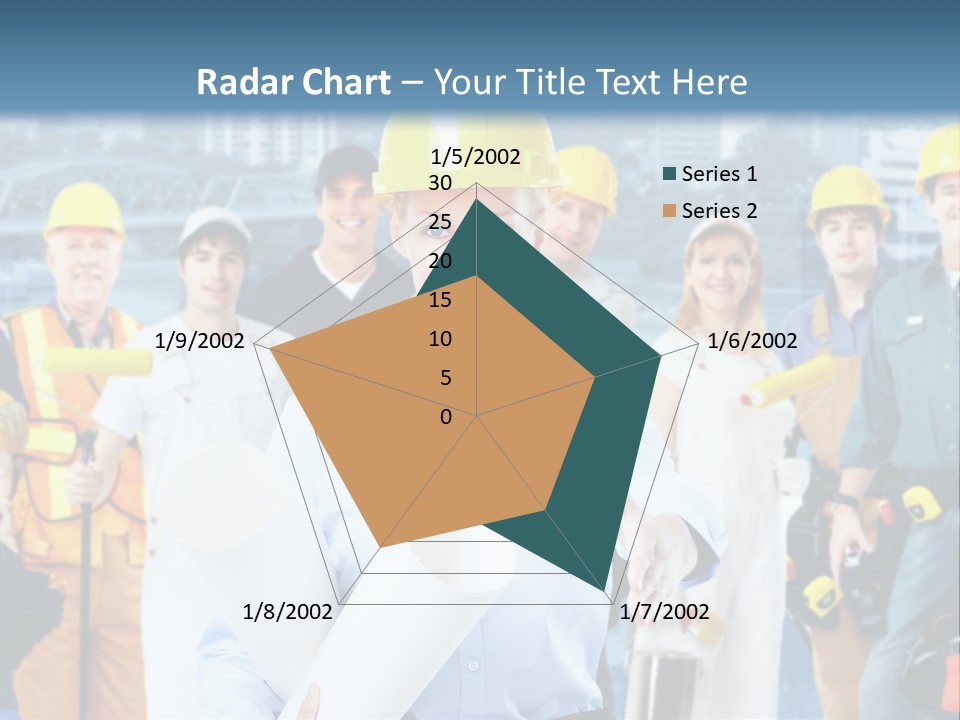 Staff Business Young PowerPoint Template