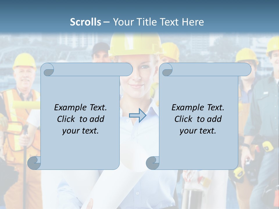 Staff Business Young PowerPoint Template