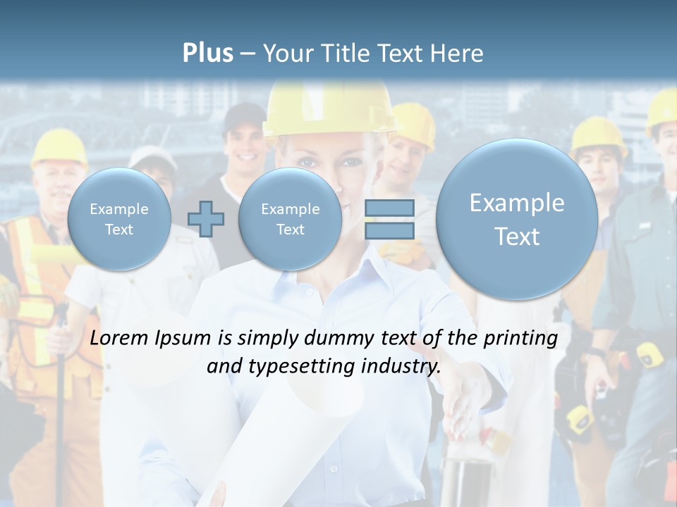 Staff Business Young PowerPoint Template