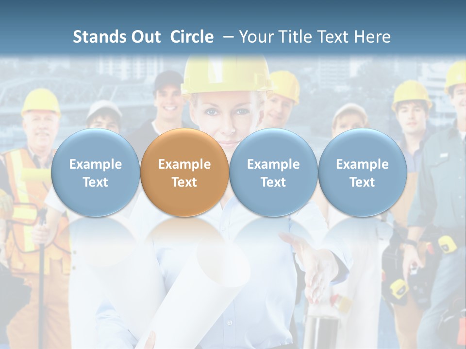 Staff Business Young PowerPoint Template