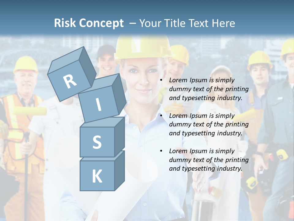 Staff Business Young PowerPoint Template