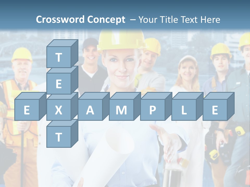 Staff Business Young PowerPoint Template