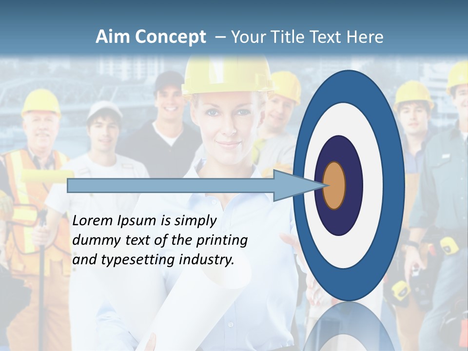 Staff Business Young PowerPoint Template