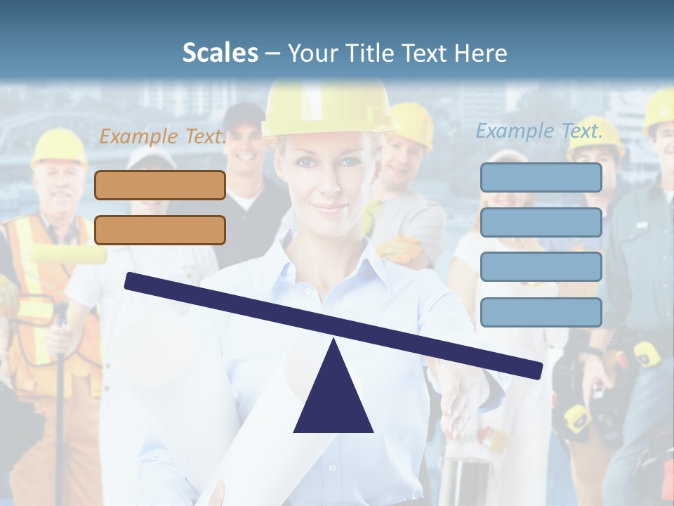 Staff Business Young PowerPoint Template