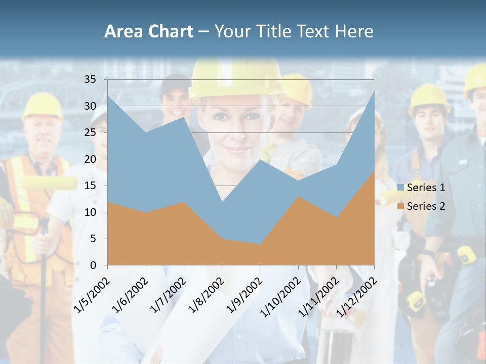 Staff Business Young PowerPoint Template