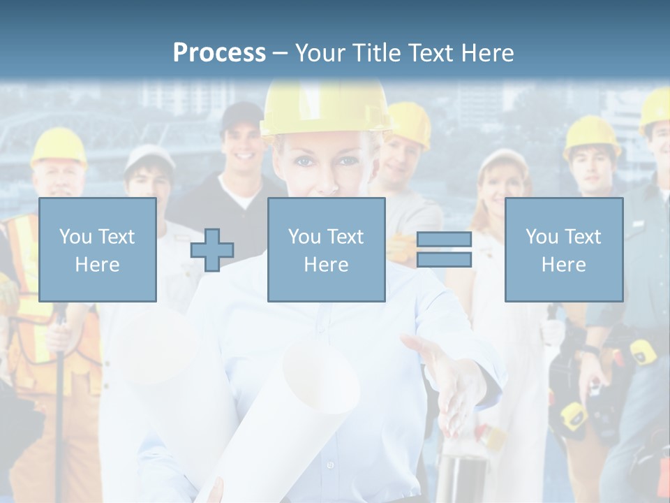 Staff Business Young PowerPoint Template
