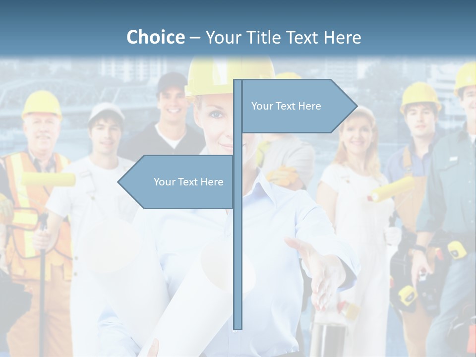 Staff Business Young PowerPoint Template