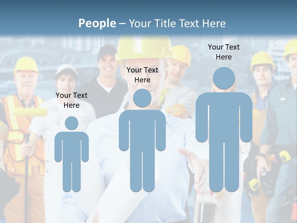 Staff Business Young PowerPoint Template