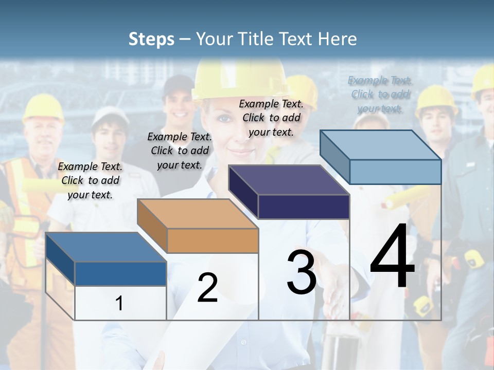 Staff Business Young PowerPoint Template