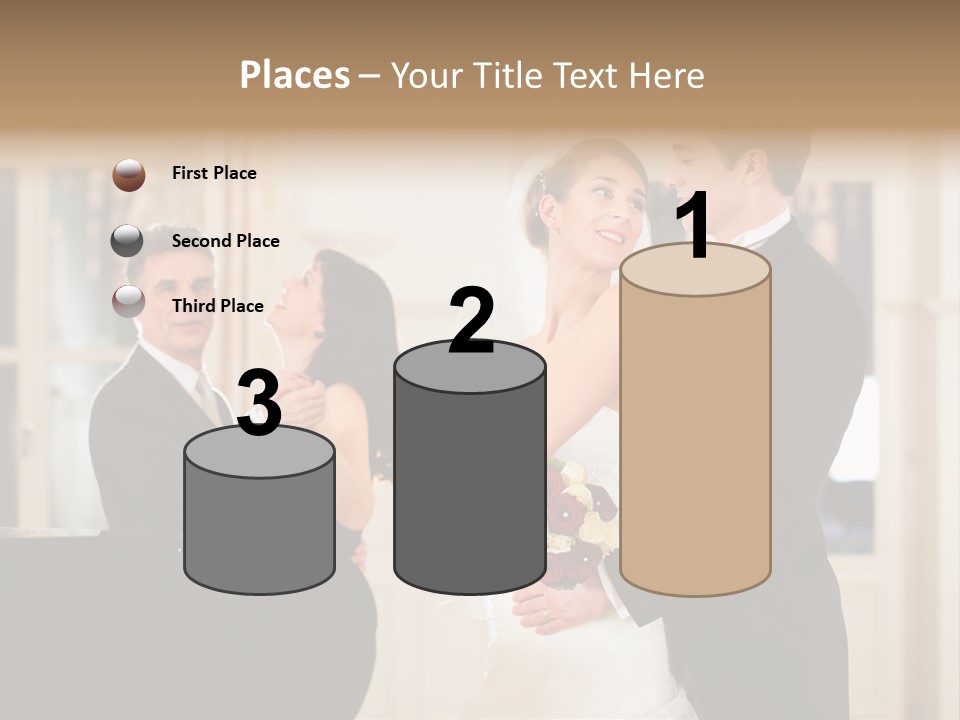 Klavier Walzer Frau PowerPoint Template