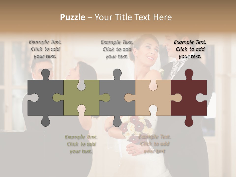 Klavier Walzer Frau PowerPoint Template