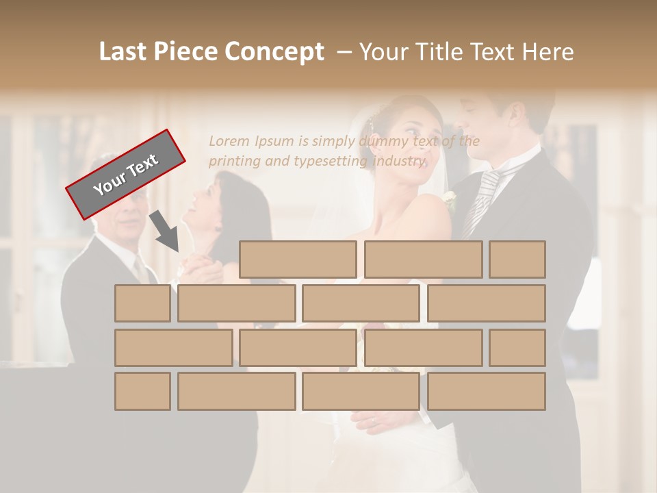 Klavier Walzer Frau PowerPoint Template