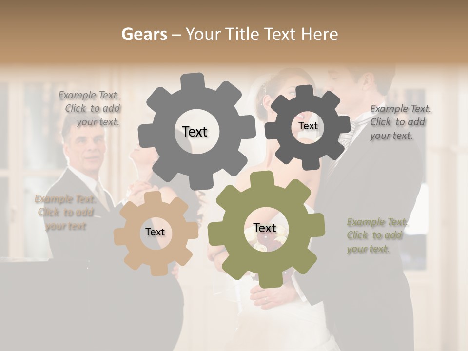 Klavier Walzer Frau PowerPoint Template