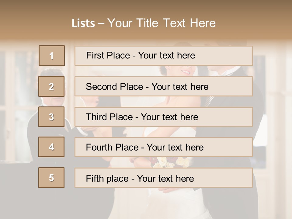 Klavier Walzer Frau PowerPoint Template
