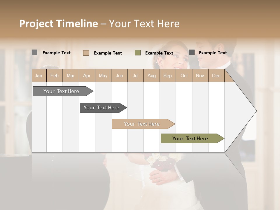Klavier Walzer Frau PowerPoint Template