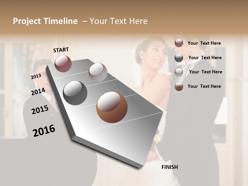Klavier Walzer Frau PowerPoint Template
