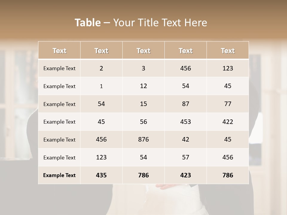 Klavier Walzer Frau PowerPoint Template
