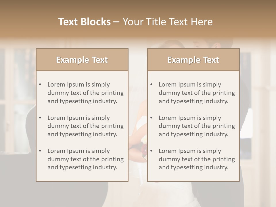 Klavier Walzer Frau PowerPoint Template