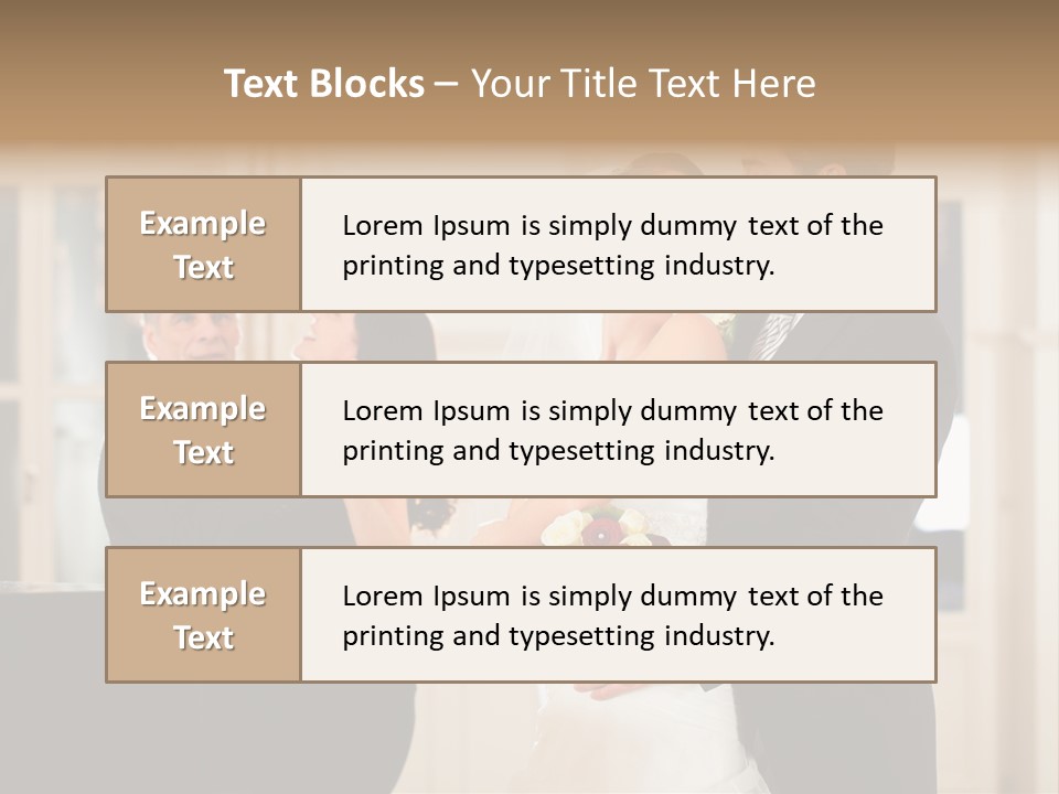 Klavier Walzer Frau PowerPoint Template