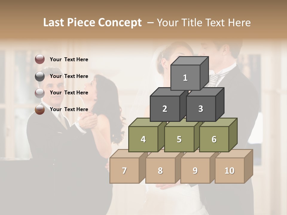 Klavier Walzer Frau PowerPoint Template