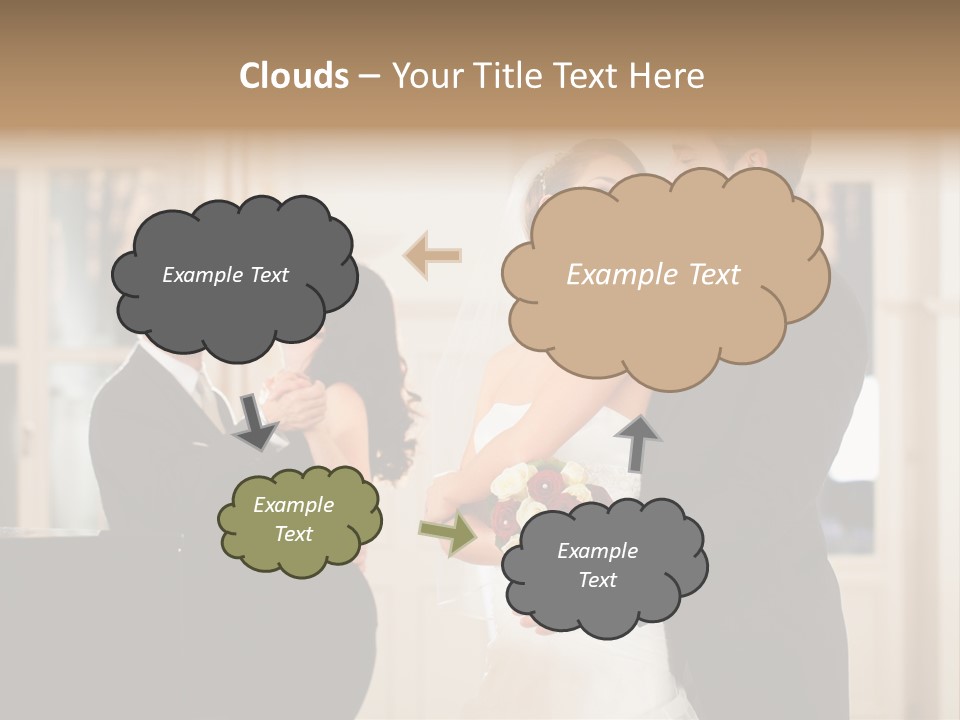 Klavier Walzer Frau PowerPoint Template