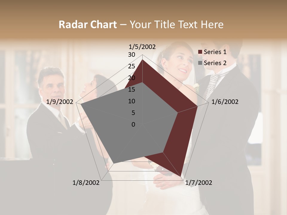 Klavier Walzer Frau PowerPoint Template