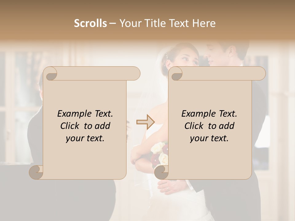 Klavier Walzer Frau PowerPoint Template
