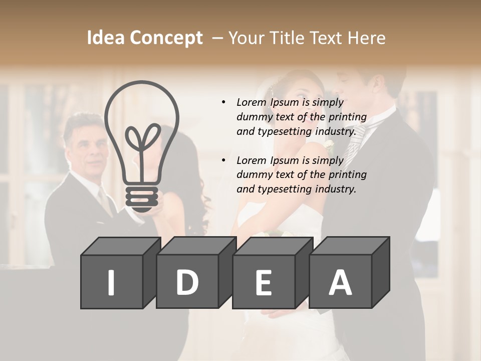 Klavier Walzer Frau PowerPoint Template