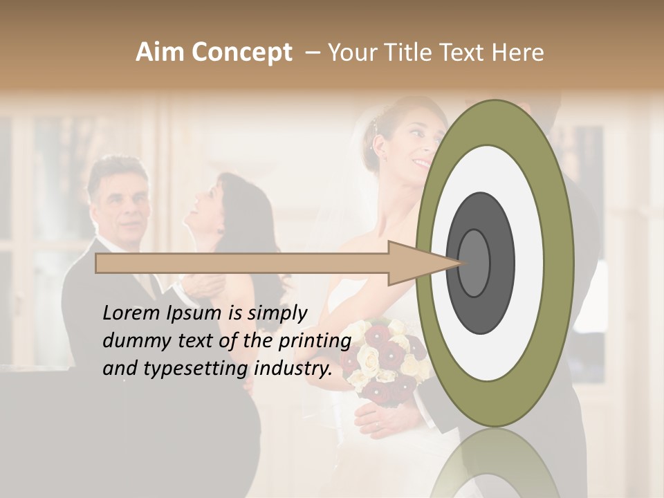 Klavier Walzer Frau PowerPoint Template