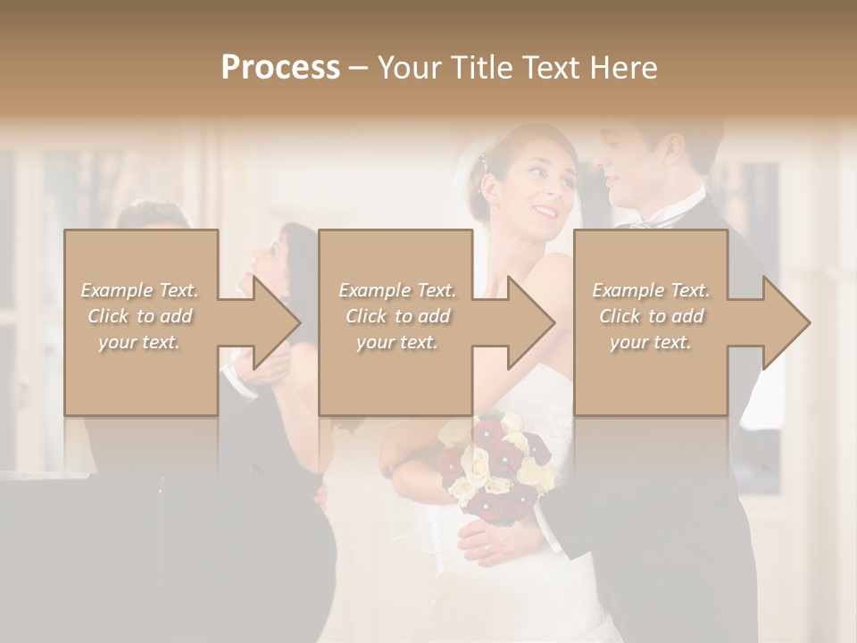 Klavier Walzer Frau PowerPoint Template