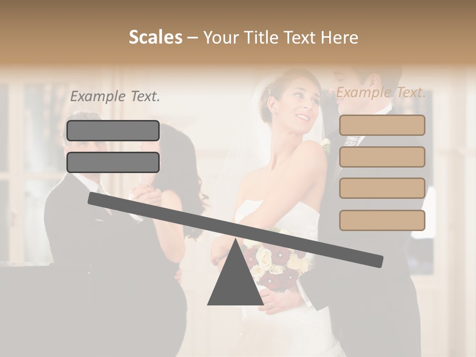 Klavier Walzer Frau PowerPoint Template
