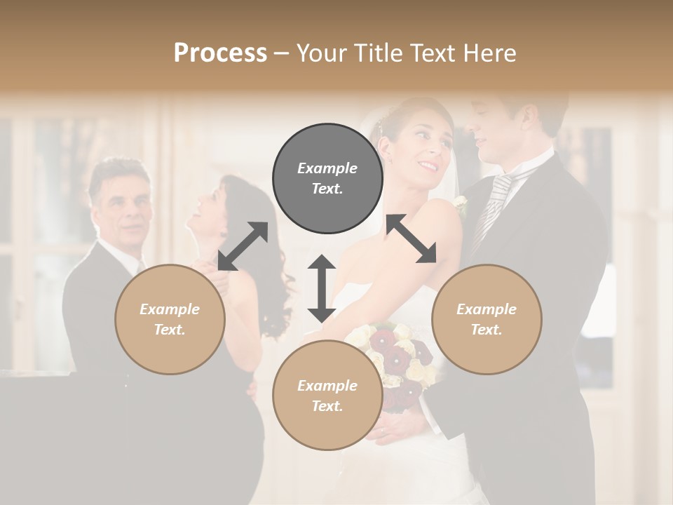 Klavier Walzer Frau PowerPoint Template