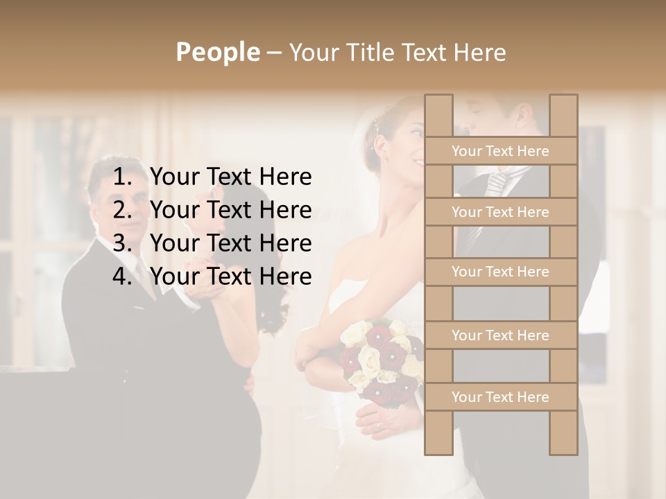 Klavier Walzer Frau PowerPoint Template