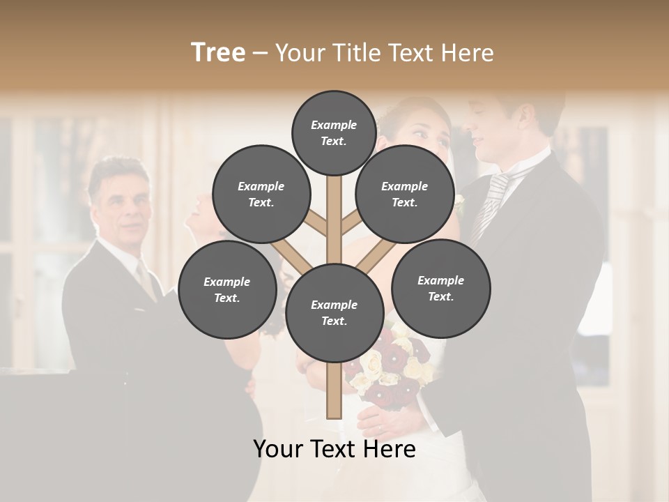 Klavier Walzer Frau PowerPoint Template